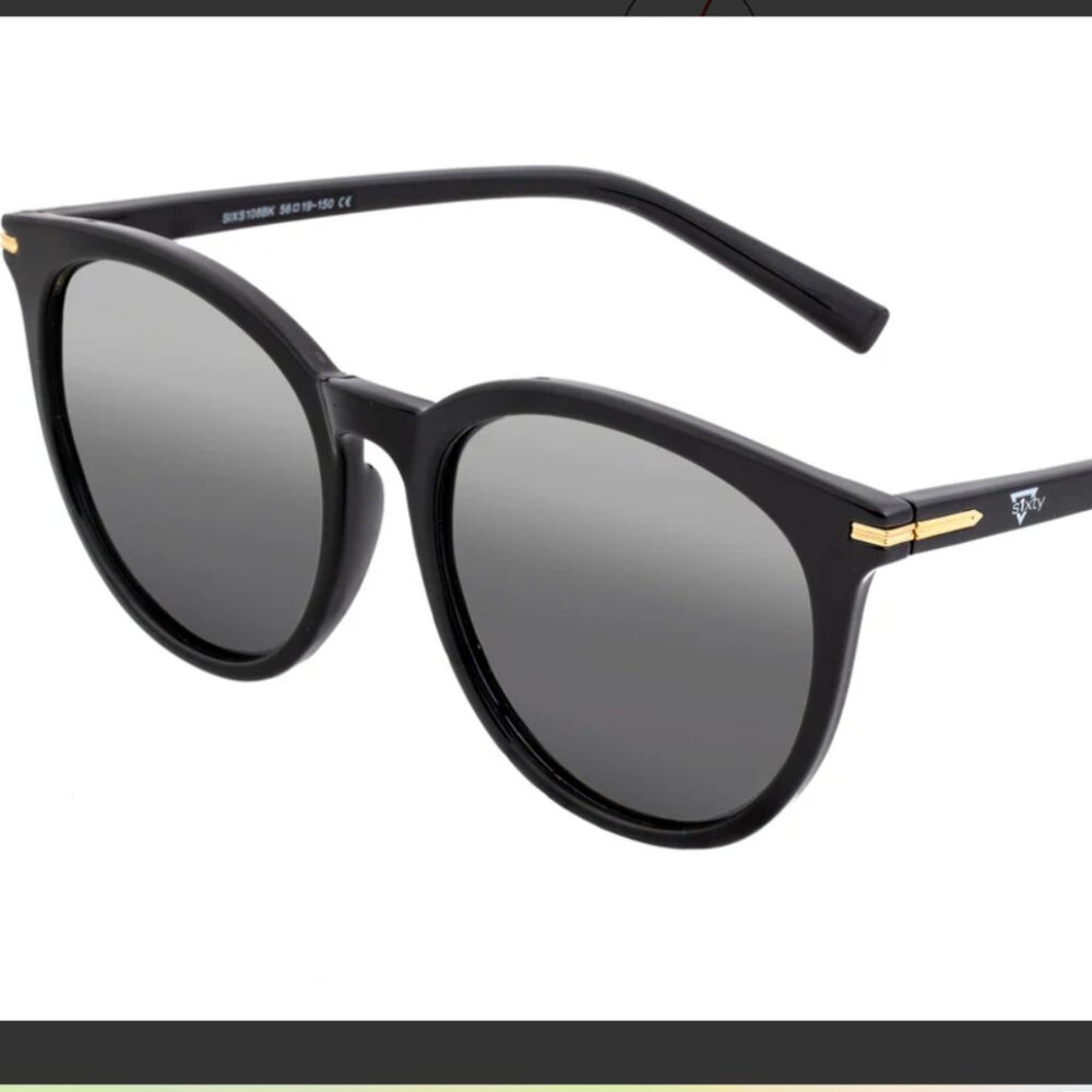 Sixty One Palawan Polarized Sunglasses - Black/Black